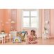 Комплект кофточка+юбка из муслина, молочный, на игрушку высотой 28-35 см Heless 1422