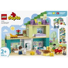 Конструктор LEGO DUPLO Town 3-в-1 Современный семейный дом с фигурками 10470