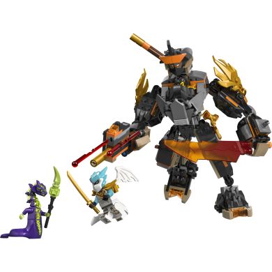 Конструктор LEGO Ninjago Робот Коула для миссии и Дракон Зейн 71854
