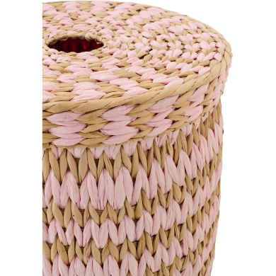 Корзина для игрушек с крышкой STRIP RUSH S (38x38x45cм) J-LINE B61955