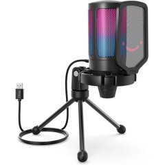 Микрофон Fifine RGB AMPLIGAME A6V