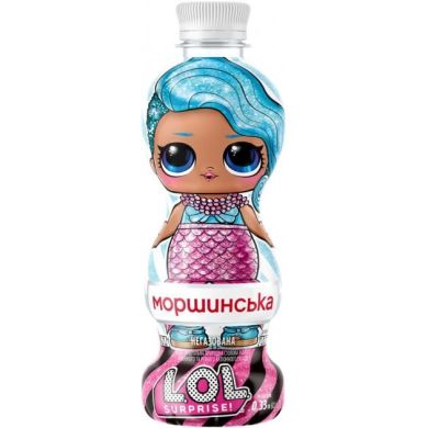 Минеральная вода Моршинская Toy Bottle LOL природная столовая негазированная 0,33 л
