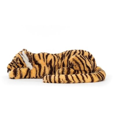М'яка іграшка Jellycat (Джеллікет) що лежить Тигр Taylor 46 см TAY1T