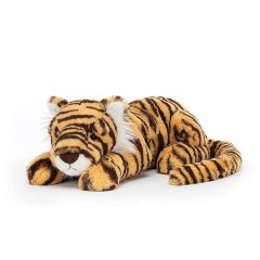 М'яка іграшка Jellycat (Джеллікет) що лежить Тигр Taylor 46 см TAY1T