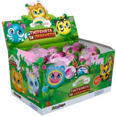 Мягкая коллекционная игрушка-сюрприз Doki Doki &ndash; ТИГРЕНЯТА И ЛЕВЕНЯТА (в диспл.) #sbabam 40/CN23