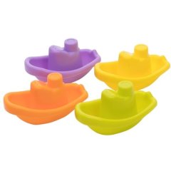 Набор игрушек для ванной Baby Team «Яркие лодочки» 8854