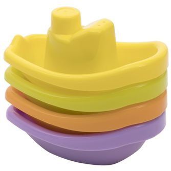 Набір іграшок для ванної Baby Team «Яскраві човники» 8854