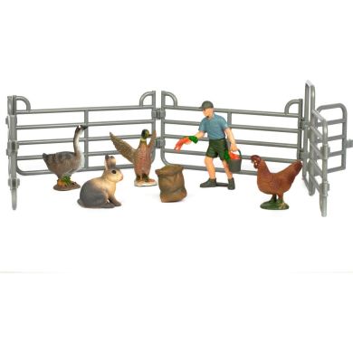 Набір іграшок тварини Ферма в асортименті KIDS TEAM Q9899-X14