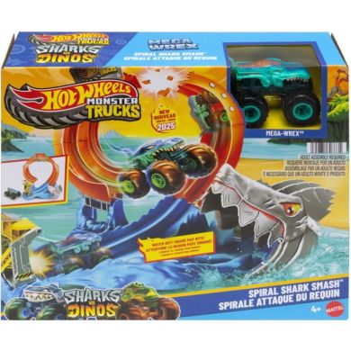 Набор акулы Монстроатака Monster Trucks Hot Wheels JFR08