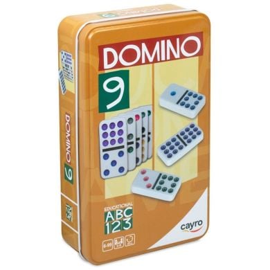 Настольная игра Цветное домино дубль 9 CAYRO 247