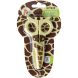 Ножиці дитячі пластикові, безпечні, 12см Giraffe KITE K22-008-03