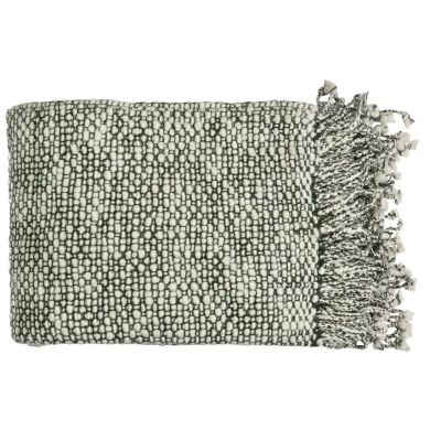 Плед шерсть 170&times;130 см, зеленый TRICOT POMAX 41336-GRE-10