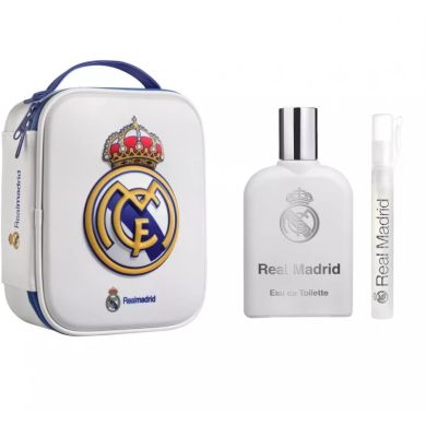 Подарочный набор: туалетная вода 100 мл, туалетная вода 10 мл Real Madrid Air-Val 125273