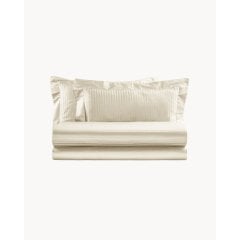 Постіль двоспальна CABANA (підковдра 250*200+40, наволочка 50*80) AVORIO Biancoperla Айворі