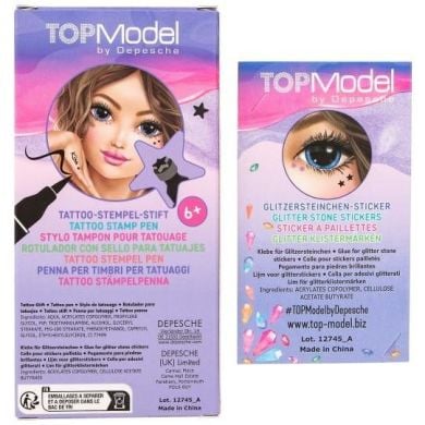 Ручка для татуировки с блестящими стразами TOPModel BEAUTY and ME 0412745