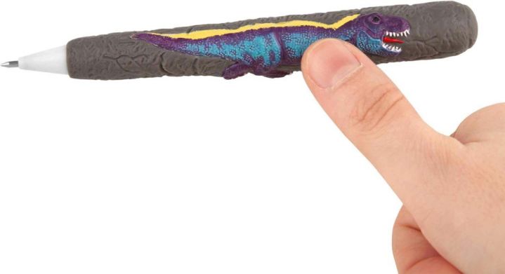 Ручка кулькова Dino World Динозавр з ефектом зміни кольору в асортименті 46708