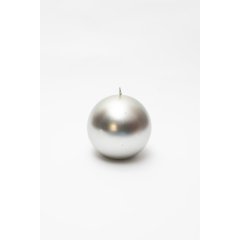 Свічка куля Срібний оксамит 90мм Candele Firenze BL000090V025 8026159001899