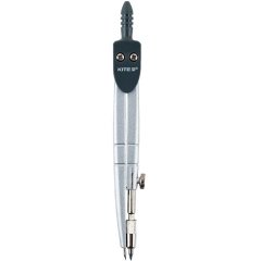 Циркуль+грифель у футлярі сірий Kite K18-383-03