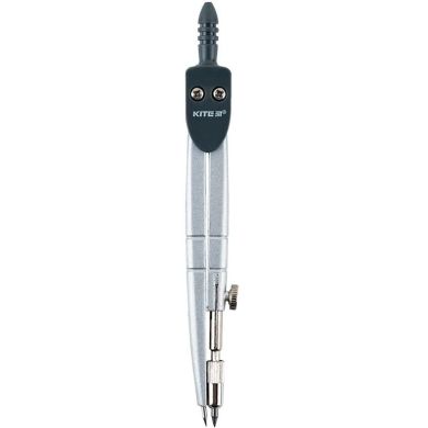 Циркуль+грифель у футлярі сірий Kite K18-383-03