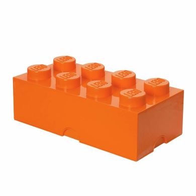 Бокс для хранения LEGO Storage Brick 8, оранжевый 40041760