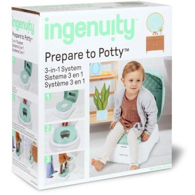 Горщик-підставка дитячий 3 в 1 Prepare to Potty™ Ingenuity™ Ingenuity 17143