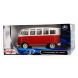 Авто Maisto VW bus Samba 1 24 31956 red cream