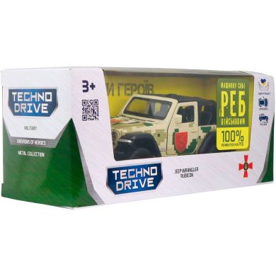 Автомодель серии Шевроны Героев JEEP WRANGLER RUBICON ОК ЮГ 250398UM