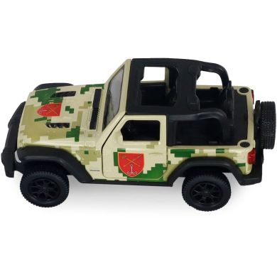 Автомодель серии Шевроны Героев JEEP WRANGLER RUBICON ОК ЮГ 250398UM