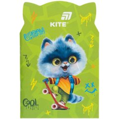 Блокнот м'яка обкладинка, 48 аркушів, Skate cat K25-461-1