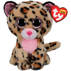 Дитяча іграшка м’яконабивна Beanie Boos 36490 Леопард LIVVIE 25 см TY 36490