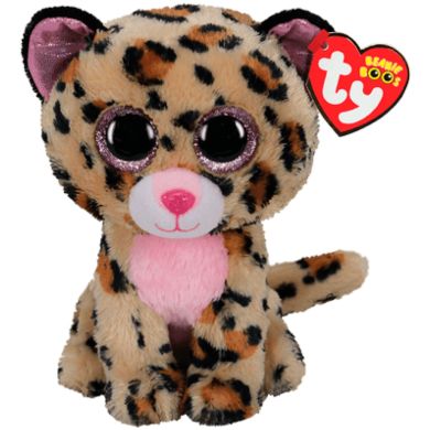 Детская мягкая игрушка Beanie Boos 36490 Леопард LIVVIE 25 см TY 36490