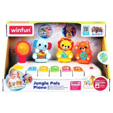 Дитяче Піаніно звук, світло, музика, на батарейці WinFun 240801-NL