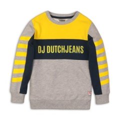 Джемпер дитячий на хлопчика DJ Dutchjeans 140 Сірий 45C-34133B