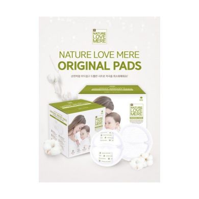 Гигиенические прокладки для груди NatureLoveMere Original Breast Pads, 32 шт. 8809402092062