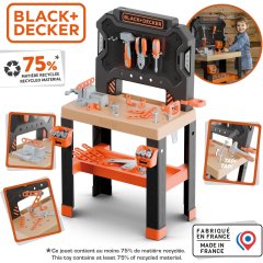 Ігровий набір Блек + Деккер. Майстерня 78 аксес. SMOBY TOYS 7600360739