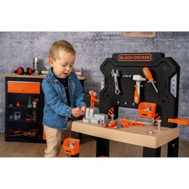 Ігровий набір Блек + Деккер. Майстерня 78 аксес. SMOBY TOYS 7600360739