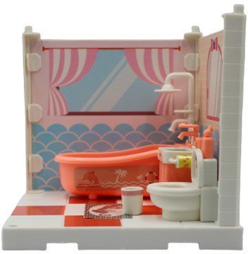 Игровой набор Funky Toys Милый уголок Ванная комната с куклой FT3108