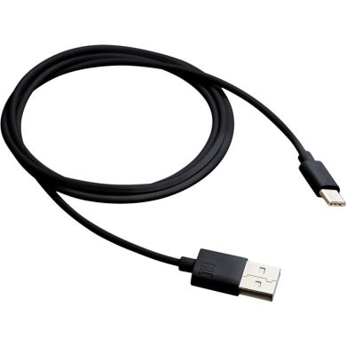 Кабель Canyon Type C USB 1 м, black (Standard cable) CNE-USBC1B
