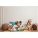 Комплект кофточка+юбка из муслина, персиковый, на игрушку высотой 35-45 см Heless 2423
