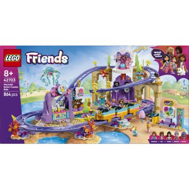 Конструктор Американские горки с русалками Lego Friends 42703