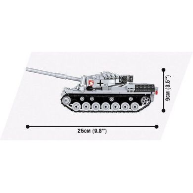 Конструктор COBI World Of Tanks Леопард 1, 600 деталей COBI-3037
