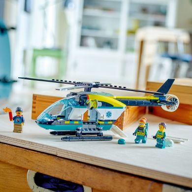 Конструктор Гелікоптер аварійно-рятувальної служби LEGO City 60405