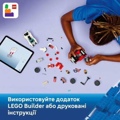 Конструктор LEGO Sonic Автомобиль Сильвера vs. монстр грузовика Наклза 77118