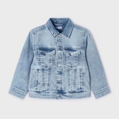 Джинсовая куртка для мальчика 5K, р.104 Голубой Mayoral 3487