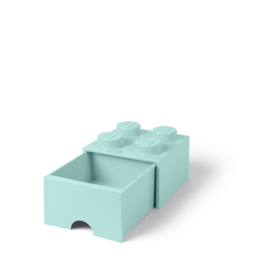 Висувний контейнер Х4 м'ятно-зелений Lego 40051742