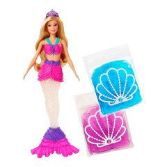 Кукла русалочка Barbie Барби Невероятные цвета серии Дримтопия GKT75