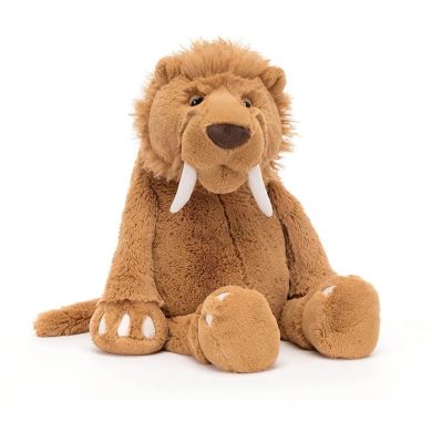 Мягкая Игрушка Забавный Саблезубый тигр Stellan Jellycat S2SAB