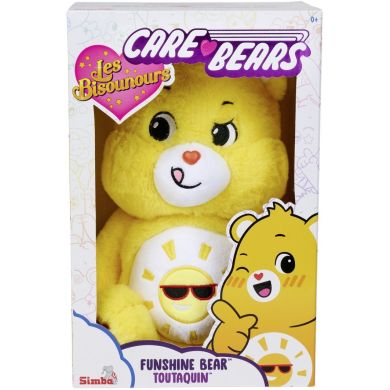 Мягкая игрушка медведь Care Bears Желтый, 35 см, 0 мес+ 6305878002