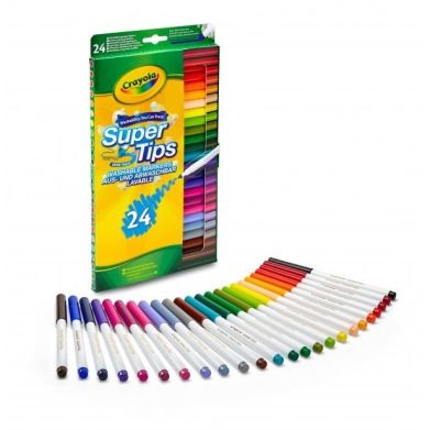 Набор фломастеров Crayola (washable), 24 шт 256337.024