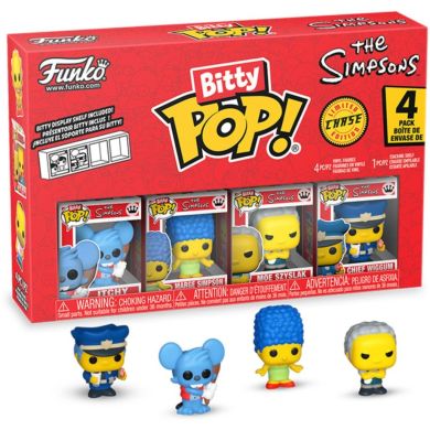 Набор игровых фигурок BITTY POP! серии Симпсоны ЧУХ (4 фигурки в асс.) 85708